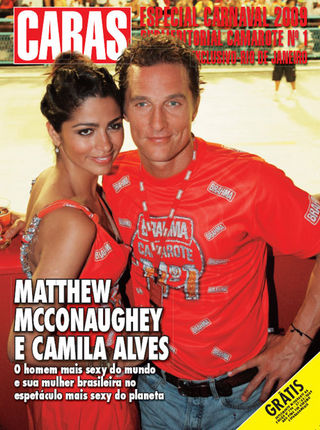 MATTHEW MCCONAUGHEY E CAMILA ALVES