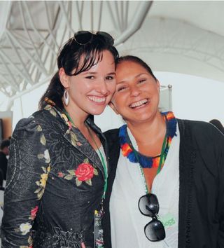 Fafá de Belém com sua filha, Mariana Belém