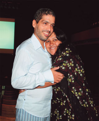 Estevão Ciavatta e Regina Casé