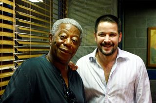Milton Gonçalves e Murilo Benício
