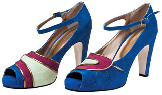 Peep toe Shoesserie in Dresserie