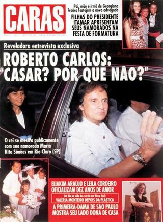 As capas de Roberto Carlos em CARAS