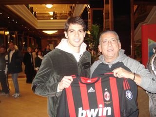 Kaká e Galvão Bueno