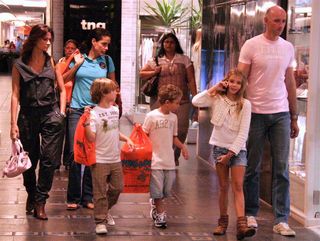 Tande e Lizandra Souto em passeio com a família