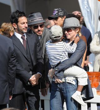 Marc Jacobs, Lorenzo Martone, Madonna e David Banda