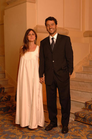 Amora Mautner e Marcos Palmeira