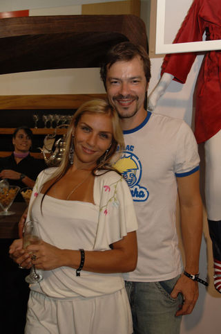 Anna Markun e Heitor Martinez