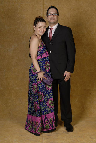 Lúcio Mauro Filho e Cintia Oliveira