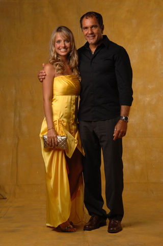 Umberto Martins e Andréa Abrahão