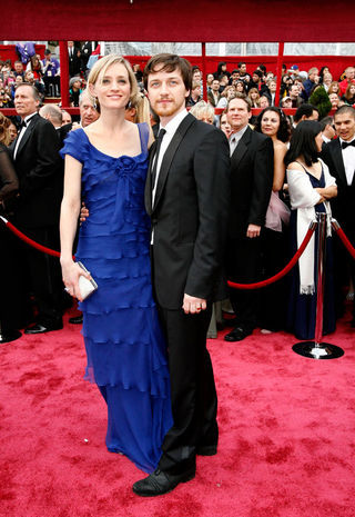 James McAvoy e a esposa Anne-Marie Duff