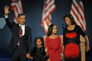 Michelle Obama e filhas veem Harry Potter
