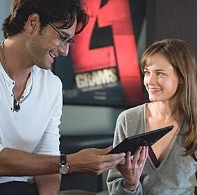 Rodrigo Santoro em filme com Alexis Bledel