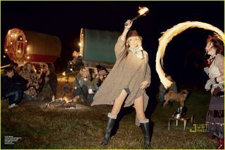 Kate Moss ataca de cigana
