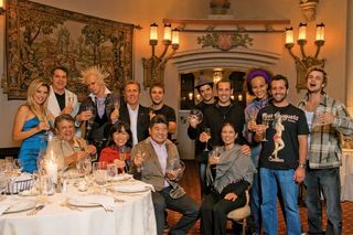 Vips celebram sucesso após o US Open