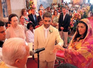 Regina Casé e Estevão: volta ao altar