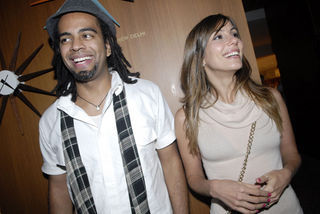 Tania Khallil e Jair Oliveira em noite fashion