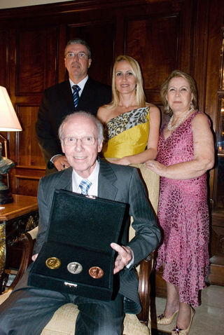 Zagallo homenageado em Curitiba