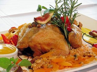 Natal: saboroso peru com molho de mostarda