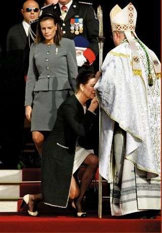 Princesa Caroline de Mônaco e família