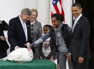 Malia, Sasha e Barack Obama