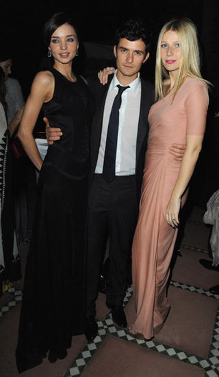 Miranda Kerr, Orlando Bloom e Gwyneth Paltrow