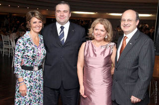 Fernanda Richa, Ney Leprevost, Vera Andretta e Zaki Akel Sobrinho