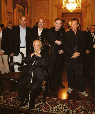 Os filhos Dietrich, Eike, Lars e Werner...