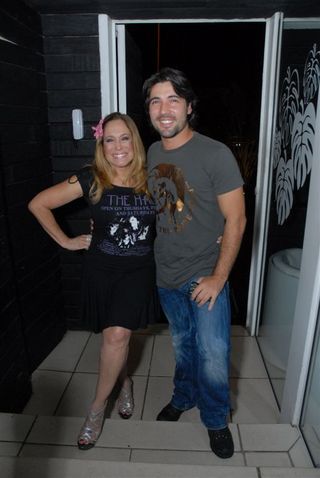 O casal Susana Vieira e Sandro Pedroso