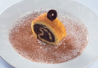 COZINHA DE CARAS: Rocambole recheado de chocolate