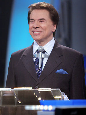 Silvio Santos grava participação em novela