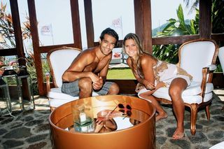 Caco Ricci e Andressa Oliveira