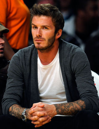 David Beckham faz aulas de culinária
