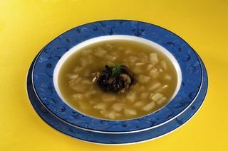 COZINHA DE CARAS: Sopa de cogumelos portobelo