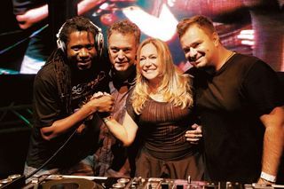 Susana Vieira na balada