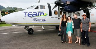Virginia Cavendish se diverte com os colegas
