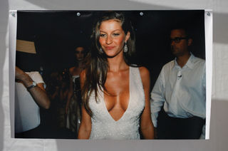 Bündchen e DiCaprio em fotos na MBFW