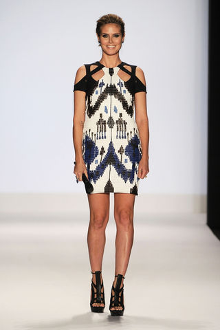 Heidi brilha na Semana de Moda de NY