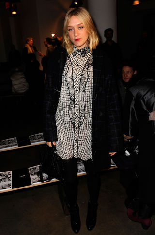 Chloë Sevigny aplaude Proenza no MBFW