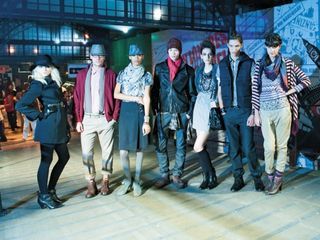 Moda inspirada no inverno Londrino