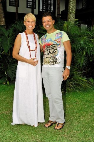 David Brazil brinca com Xuxa