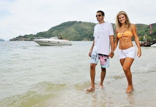 Cinco anos de amor entre Latino e Mirella