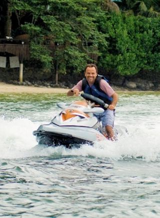 Marcos Breda desafia os pilotos da Indy na Ilha