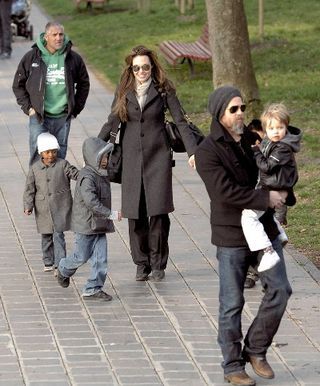 Brad, Angie e os herdeiros