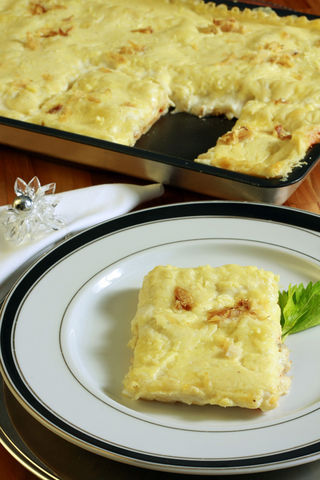 Páscoa com lasanha de bacalhau