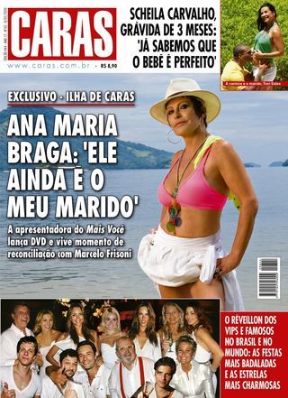 Ana Maria Braga nas capas de CARAS