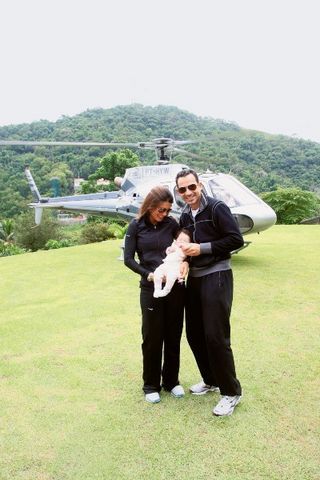 Helinho e seus dois amores