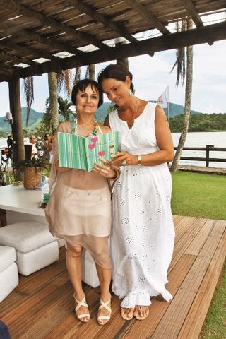 Ilha 2010: Luiza Brunet apoia Valéria