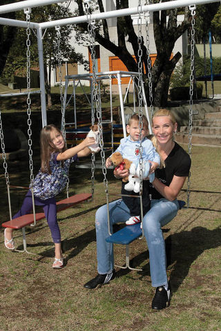 Cristina Pirv: realização com os filhos