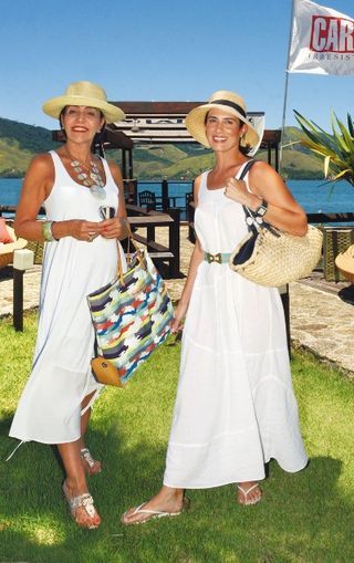 Ilha 2010: Liliana com Flávia: Moda