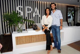 Luiza Brunet e Artur Fernandes